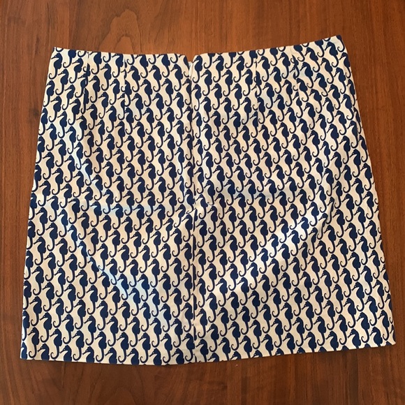 J Crew Cotton Seahorse Mini Skirt - Picture 2 of 7